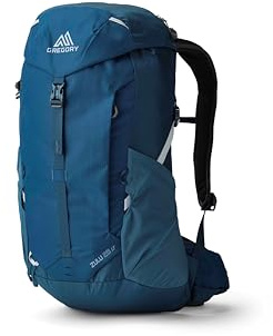 Gregory Vaporspan - Zulu LT 28 - Herren Tagesrucksack, 58 cm, 28L, 1.12 KG, Belüfteter Rückenbereich, verstellbarer Hüftgurt, Trinksystem-kompatibel, Blau (Starlight Blue)