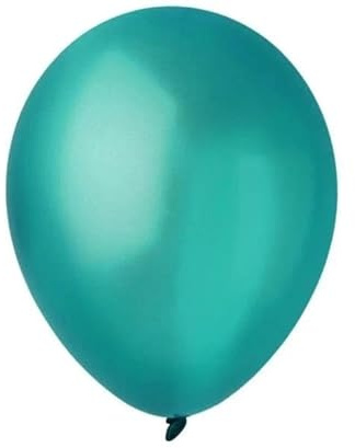 Decomex Metallic Luftballons Smaragdgrün 100 Stück