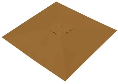 YNJJKA Toldo de Repuesto para Sombrilla Cuadrado 2/2,5/2,7/3.0m 8/6/4 Varillas Cubierta de Repuesto para Sombrilla Rectangular 3x2/1.9x1.25/2.1x1.4m de Patio Exterior