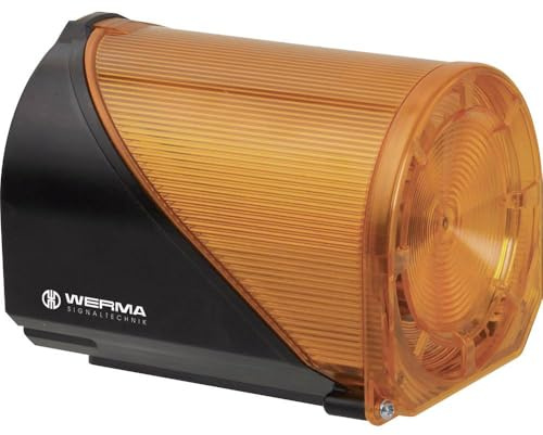 Werma Signaltechnik - 444.310.68 Kombination LED EVS/Sirene Mehrton-Sirene 444 230 V/AC Stromverbrauch max. 60 mA Farbgel