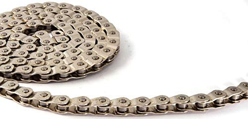 Clarks Cycle Systems CL918HL Half Link Single-Speed Chain, Silver, 102 Links