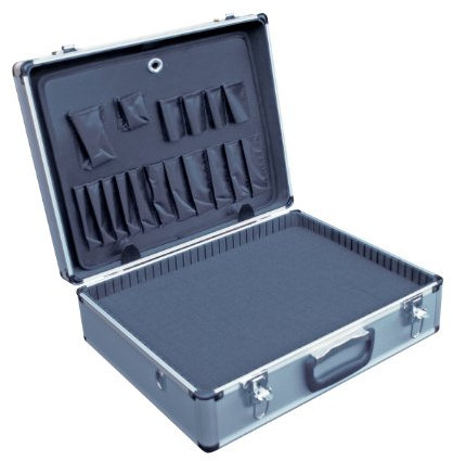 vestil case-1814-fm Aluminium Werkzeug Fall – Schaumstoff-Einlage, 35,6 cm Länge x 45,7 cm Breite x 15,2 cm Höhe, 6 Lbs.