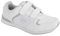 Dek Lady Skipper Touch Fastening Bowls Bowling Sport Shoes Trainers - White/Grey PU/Textile, Ladies UK 4 / EU 37