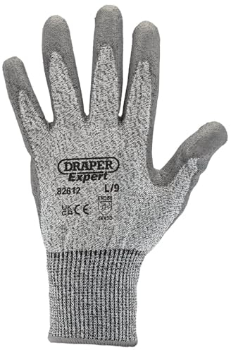 Draper Expert 82612 Level 5 Cut Resistant Gloves, Large