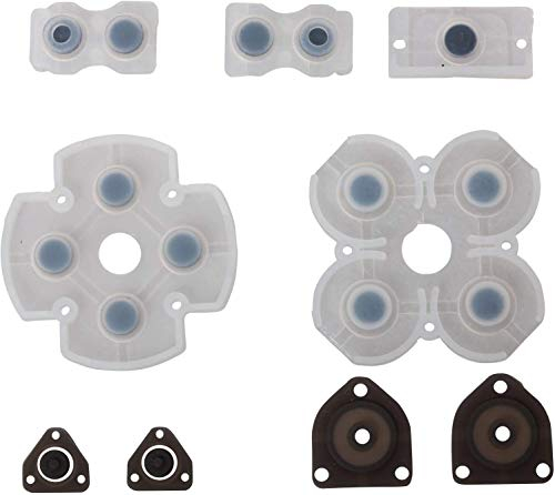 Timorn Pièces de Rechange All Set de Key Bouton Pad Kit Boutons Conductive Pad pour Playstation 4 PS4 (1 Jeu)