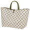 Handed By - Shopper, Einkauftstasche, Tasche - Motif Bag Shopper - oliv/weiß - Größe L - 32 x 38 x 22 cm