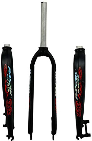 MTB Frosted forcelle rigide,Lega di alluminio ultraleggera 26 / 29inch Fork Accessori Biciclette Per il Supporto freno a disco idraulico,Red-29 inch