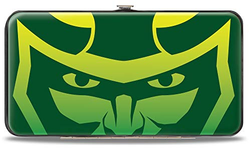 Buckle-Down Damen Scharnier Geldbörse Thor Loki, 17,8 x 10,2 cm, Thor Loki, 7 x 4, Thor Loki Geldbörse mit Scharnier