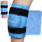 REVIX XL Gel Knie Kühlpads Kalte Therapie, Kühlmanschette Knie Kühlpack Kälte Kompressen Therapie für Knieschmerzen, Verletzungen, Schwellungen und Ersatzoperationen