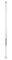 Sprayer Extension Rods, Complete Aluminum Alloy Pole Tool Airless Paint Spray Gun Tip with Sealing Ring for Replacement(75cm)