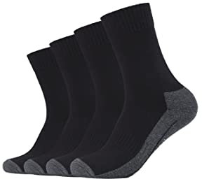 Camano Unisex Sportsocken Atmungsaktiv Robust Tennis Pro Tex Komfortbund ohne Einschneiden pro tex 4er Pack