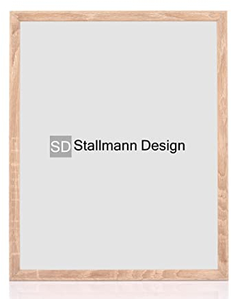 Stallmann Design Bilderrahmen 'Galeria53' | Größe: 50x75cm | Farbe: Sonoma-Eiche | 20mm schmale Rahmenleiste