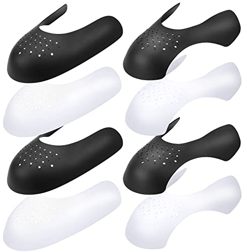 Jdomall 4 Paar Anti Falten Schuhe Schutz, Verhindern Sie Sneaker Schuh Knickschutz für Damen
