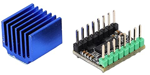 TMC2225 MKS 3D-Drucker Schrittmotortreiber Mute-Motortreibermodul mit Kühlkörper