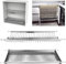 LE AMAZZONI STORE Scolapiatti Acciaio Inox 18/10 AISI 304 Attacco A Molle (da 56 per pensili da 60 cm)