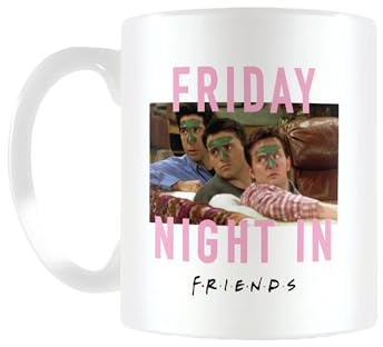 FRIENDS Pyramid International Taza de cerámica de 315 ml, tamaño único