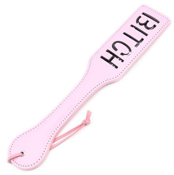 Paddel Sex SM,Leder Paddle Flogger Peitsche Erotik,Bdsm Peitsche,Sexspielzeug Paddel für Paare(Rosa）