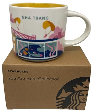 STARBUCKS You are Here Collection YAH Nha Trang, tazza Vietnam – 414 ml, 011116997