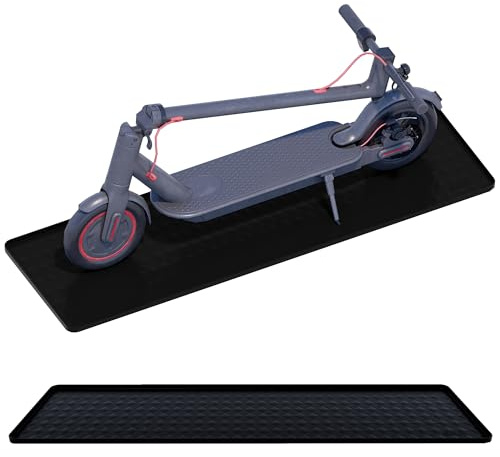 Bodenschutzmatte für Elektroroller, 121,9 x 38,1 cm, wasserdicht, rutschfest, langlebig, leicht zu reinigen, schützt den Boden vor Schmutz, Kratzern, Feuchtigkeit, perfekt für Zuhause, Büro, Garage