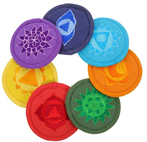 7 Pièces Tapis De Fond De Bol Coussin Bol Chantant De Bol Népalais Bol Tibétain Porte-bol Chantant Coussin Bol De Prière Porte-bols Bol Bouddhiste Polyester CORHAD