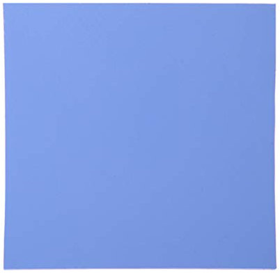 alloneslife 100 x 100 x 2 mm CPU-Thermo-Silikon-Kühlkörper-Pad, Kühler, leitfähige Pads