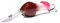Enjoyard Realistischer Crankbait Angelköder,Gag Fischhaken Köder,EIN schöner Gag für den Angler,Lustiges Geschenk für Angelkollegen,27g/8.5cm (rosa, 28g)
