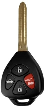 SPYKEY Car Key Shell For Toyota Camry Avalon Corolla Matrix RAV4 Venza Yaris 2007-2010,Car Key Fob Cover Replacement,Key Fob Shell Case Blade