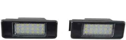 License Plate Light License Number Lamp For Citroen C2 3D For C4 5D C8 4D C6 4D Plate Light(Pair L)