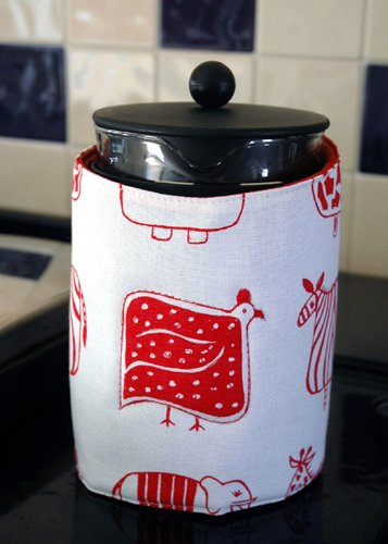 The Africa House Large Safari Animal Cafetiere Cover