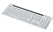 Fujitsu KB520, US USB Grigio Tastiera - tastiere (US, USB, Grigio)