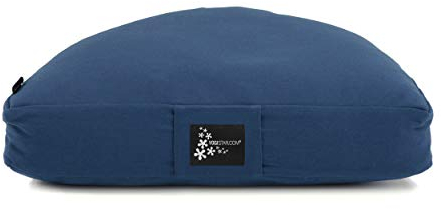 Yogistar Meditationskissen - Halbmond Dunkel Blau