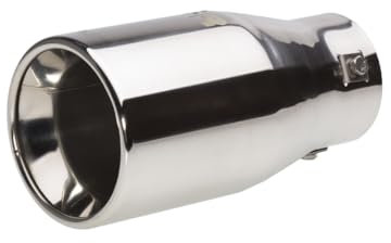 Simoni Racing Auspuffblende Rund Edelstahl - Ø103xL200mm - Anschluß ->72mm