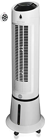 MACOM Enjoy & Relax 997 Breeze Tower Raffrescatore, 45 W, 52 Decibel, Bianco