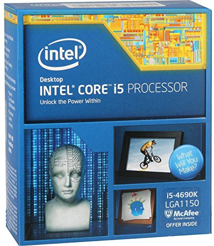 Intel BXF80646I54690K I5-4690K Quad-Core Prozessor (3,50GHz, Sockel 1150, 6Mb Cache, 88 Watt)