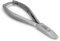 Blizzard Pinces à Ongles Professionnel - Coupe Ongles - Mors Légèrement Concaves - Avec Fermoir - Acier Chirurgical Inoxydable - Forgé en Allemagne - Podologie - 14.5 cm