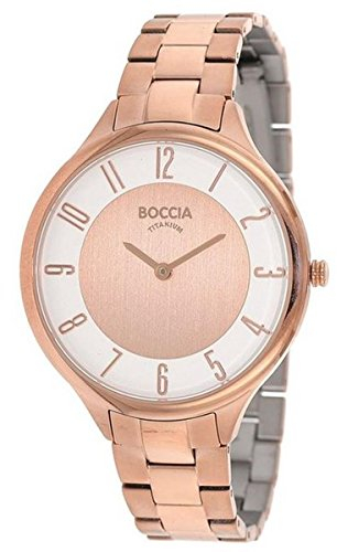 Boccia Damen-Armbanduhr Analog Quarz Titan 3240-06