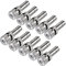ATOPLEE 10pcs Niederdruck Messing Nebeldüsen für Kühlsystem Luftbefeuchtung Sprayer (0,2 mm)