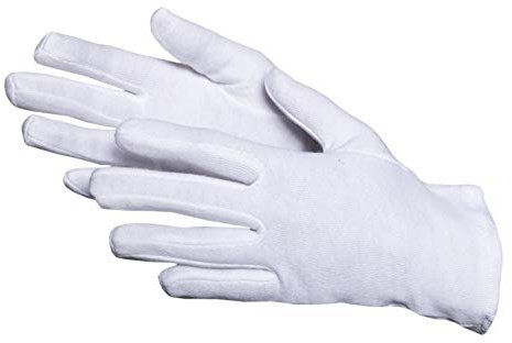 Jah 561 Baumwollhandschuh 12 Paar oekotex schwer weiß Gr. 6