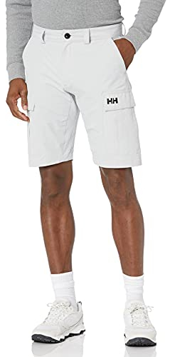 Helly Hansen HH QD Cargo II Pantaloncini Uomo, 33, Grigio (Grey Fog)