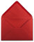 25 DIN B6 Briefumschläge Rosenrot - 12,5 x 17,5 cm - 80 g/m² Nassklebung Post-Umschläge ohne Fenster für Einladungen - Serie Colours-4-you