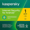 Kaspersky Internet Security for Android 2024 | 1 Gerät | 1 Jahr | Android | Aktivierungscode per Email