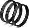 3PCS Soft Front Brush Belt Replacement Part 153-3GT-8 For Shark AZ1002 AZ1000 AX950 AX951 ZU782 Vacuum