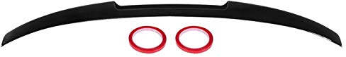 E90 Heckspoiler - Heckspoiler Spoiler Wing Performance Heckspoiler Hecklippe Heckspoiler Heck Spoiler Glänzend Schwarz Refit für M4 Style High Kofferraumdeckel Spoiler Passend für 3Er E90 M3 200