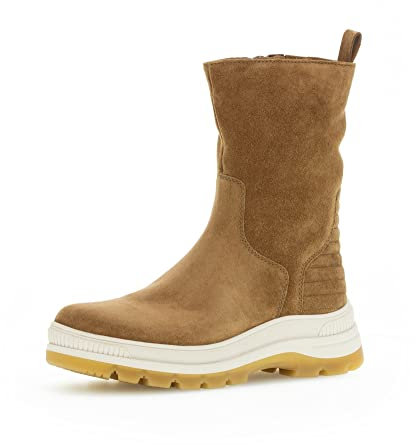 Gabor Comfort Basic Stiefel in Übergrößen Braun 76.572.35 große Damenschuhe, Größe:43