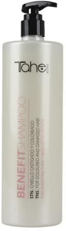 Tahe Botanic Shampoo für coloriertes und strapaziertes Haar Benefit, 1000 ml