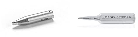 Ersa ERSADUR Dauerlötspitze gerade meißelförmig 3,2 mm 0842ED & Ersadur Dauerlötpsitze, gerade, bleistiftspitz, 1,0 mm, 0832BD