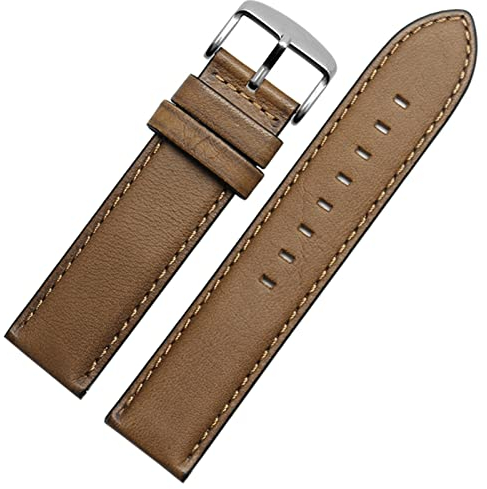 BONOOL Für Huawei Watch GT Uhrenarmband aus echtem Leder für Hamilton-Armband 20 mm 22 mm mit Schnellverschlussstiften