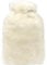 Luxury Sheepskin Hot Water Bottle Covers with PVC Bottle (Natural)