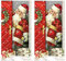 20 einzelne Taschentücher Weihnachten Nostalgie Weihnachtsmann. 2 Packungen mit 10 einzelnen Taschentüchern als Geschenk.
