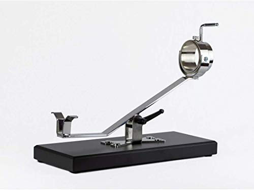BRICOMIRAS JAMONERO BASCULANTE Giratorio con Base Fibra Negra, Soporte JAMONERO Ideal Uso DOMÉSTICO Y Profesional (Fibra Negra Solo)